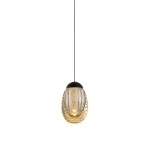 Фото 7 Подвесной светильник MD25090022-1A matt black/champagne