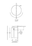Фото 2 Настенный светильник (бра) Maytoni MOD180WL-L4W3K1
