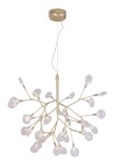 Фото 3 Светильник подвесной Crystal Lux EVITA SP36 GOLD/TRANSPARENT