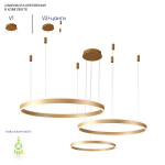 Фото 4 Люстра Crystal Lux MUCHOS SP158W LED GOLD